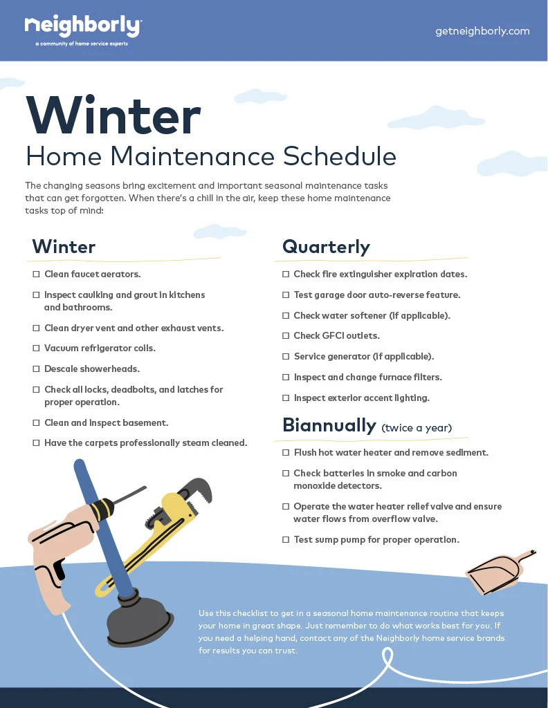Winter Maintenance Checklist 2020 PDF (55kb)